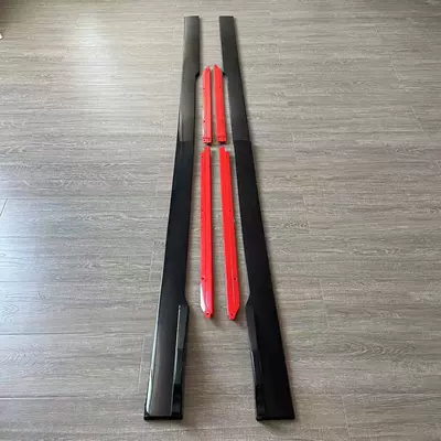 m carbon fiber red side — Other Car Modifications - 2m4-split-screw-type-black-red-edge