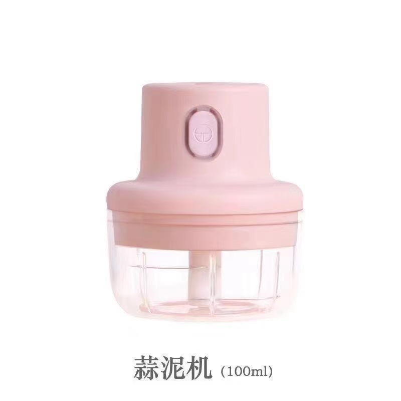 新款跨境无线电动蒜泥机家用迷你料理机多功能蒜蓉机自动捣蒜包邮|undefined
