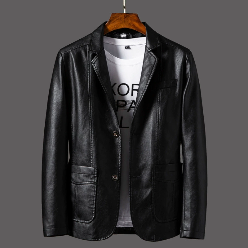 Men's autumn suit, jacket for leisure, plus size