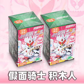 布鲁可假面骑士积木群星版第5弹积木人拼装模型手办玩具摆件