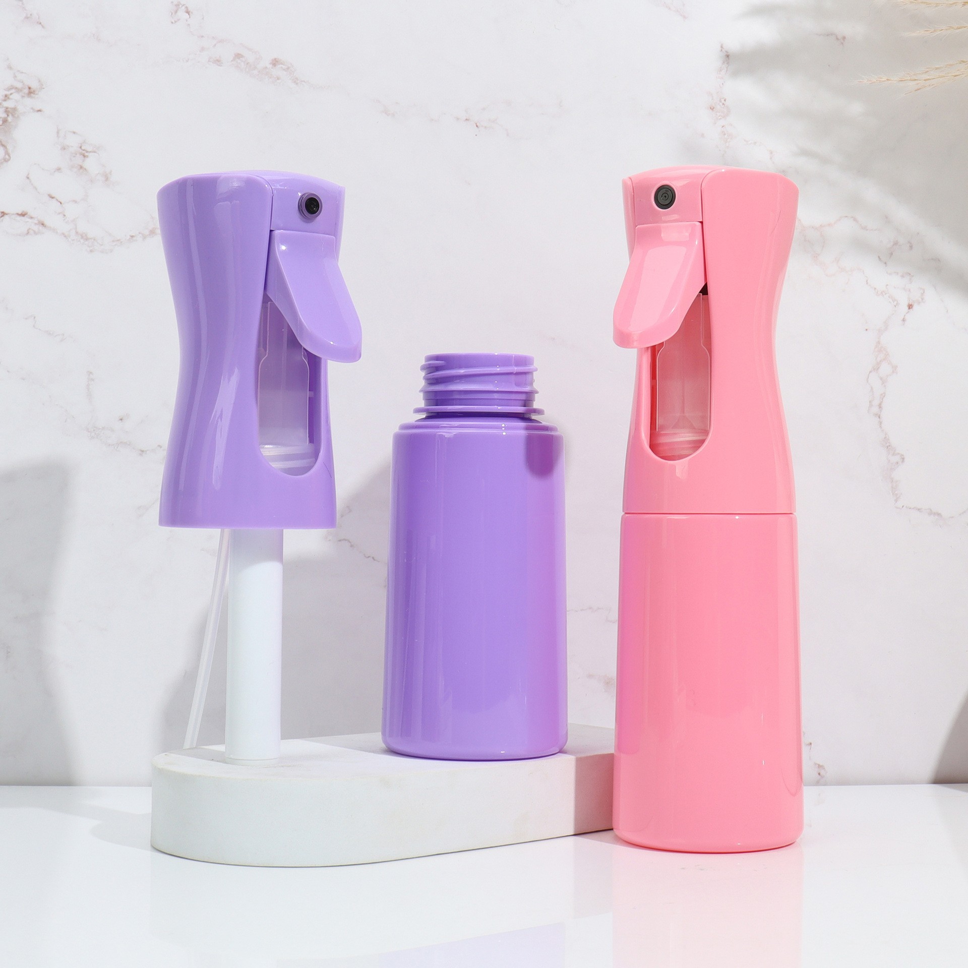 Botella de pulverización de alta presión botella de pulverización ultrafina para desinfección botella vacía pulverización portátil pequeña botella de pulverización nano botella de pulverización continua