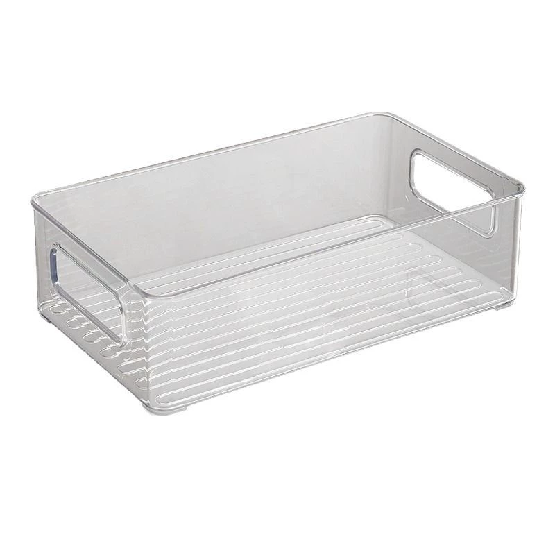 High quality acrylic table storage box, storage basket for elementary school students