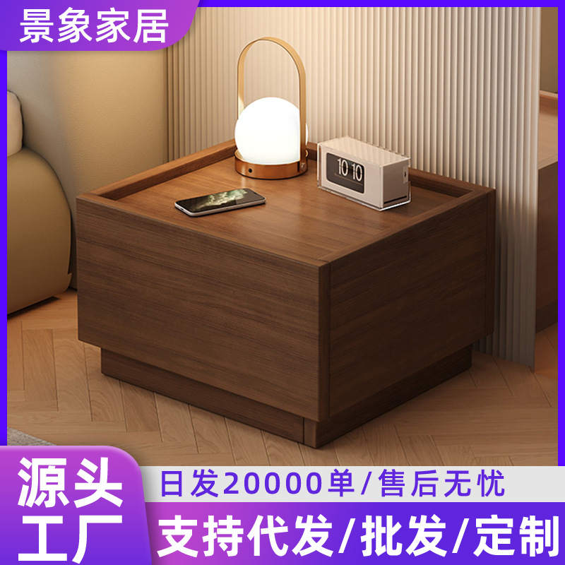 Mesa de cabezal de cama dormitorio lujoso italiano minimalista personalidad creativa cabecera baja combinación de bloques modular cabecera