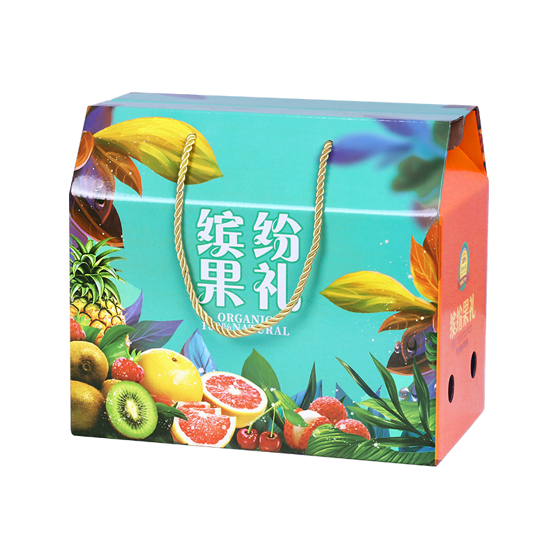 Caja de regalo de frutas, caja vacía, 10 - 15 kg, caja de embalaje de uva naranja, tienda de frutas al por mayor, personalización al por mayor