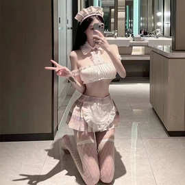 媚舞性感睡衣jk制服可爱学生装校园风cos女仆纯欲私房情调套装