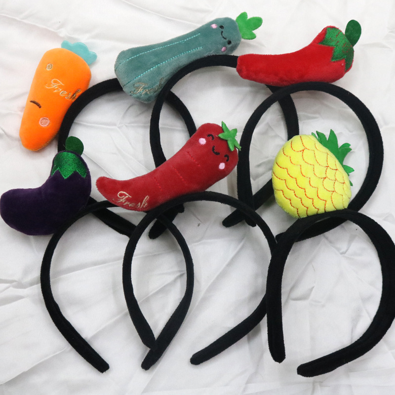 Children's carrot headband