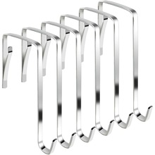 厂家供应收纳袋挂钩 弹片门后钩 五金配件 通用免打孔门钩