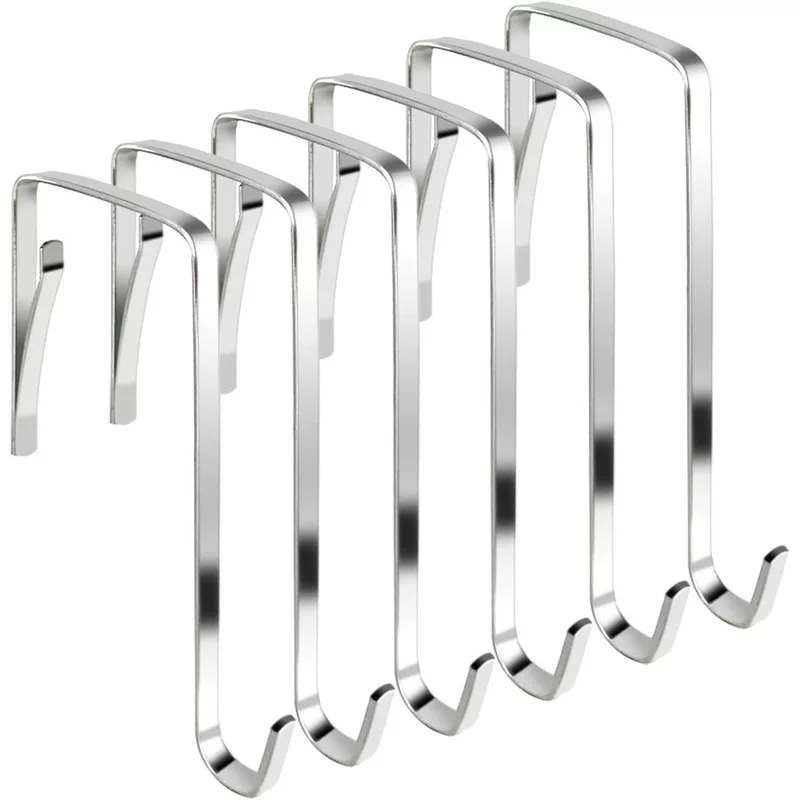 ShengShuang Sheeton Door Hook - Rust-Resistant Storage Bag Hook, Perforated Door Hardware