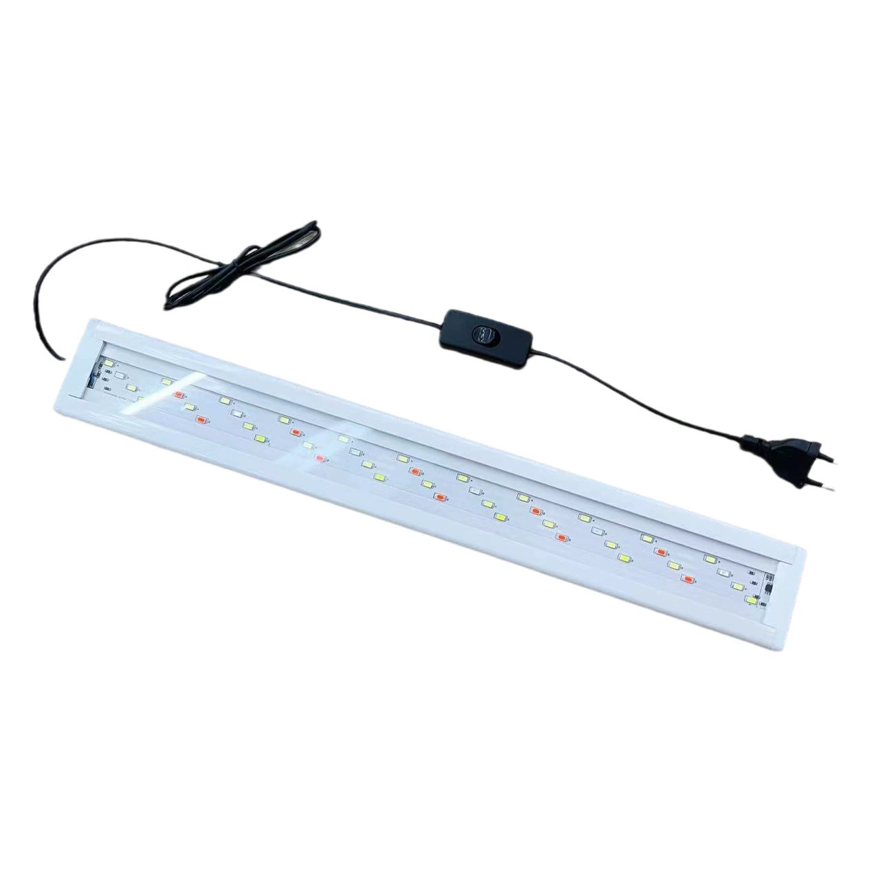 Аквариум меняющий цвет лампа для соломы воды Светодиодная лампа для аквариума Кронштейн для аквариума RGB пейзаж трава цилиндрическая лампа с зажимом