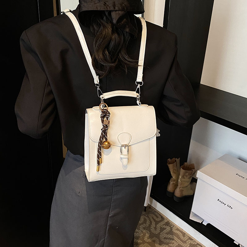 Nicho de diseño de alta sensación de moda mochila pequeña mochila para mujeres 2024 nuevo estilo universitario bolso pequeño