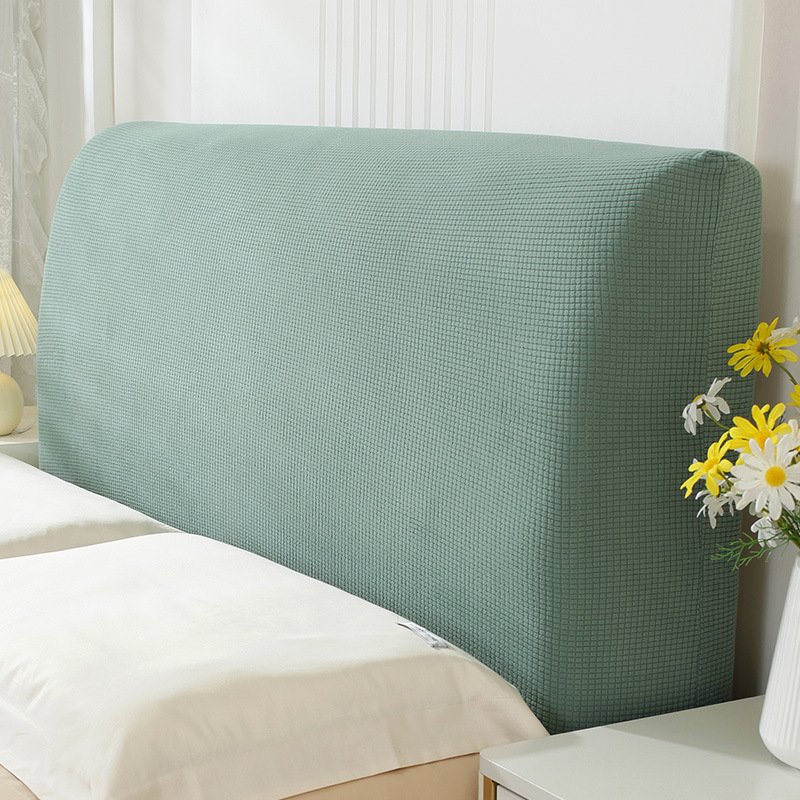 Cubierta de cabeza de cama todo incluido cubierta suave simple moderna a prueba de polvo cubierta de cabecera universal cubierta trasera de cama de madera 2023 Nuevo