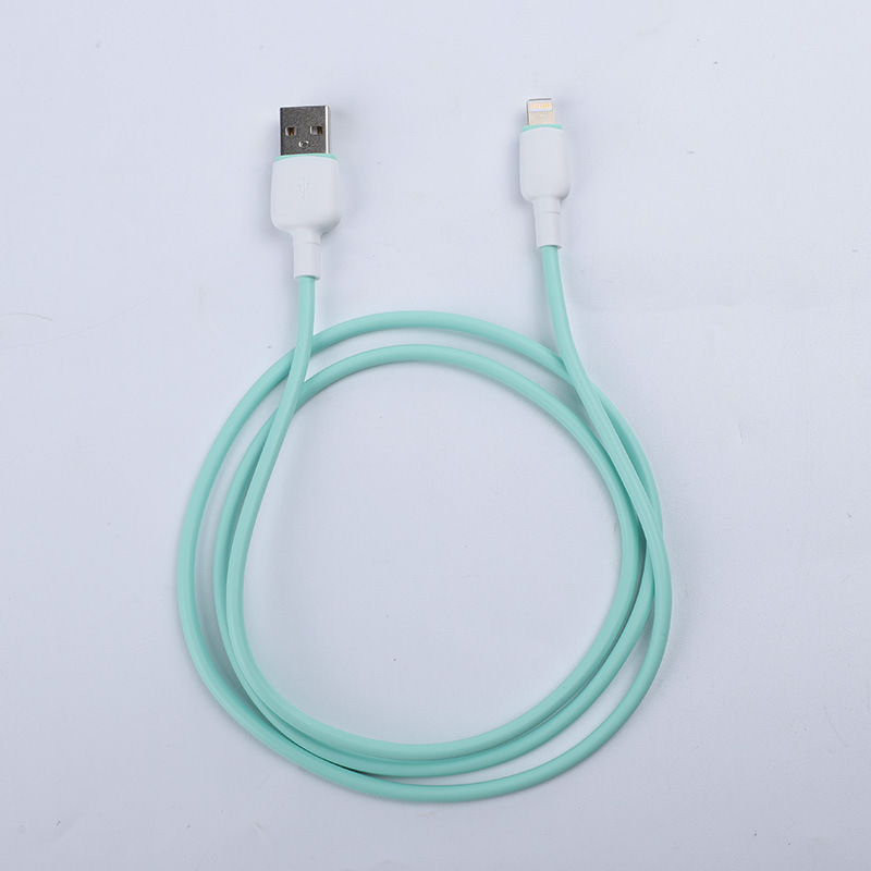 新しい液体シリコーン高速充電ケーブル Type-c データケーブルは、Huawei Apple Android データ充電ケーブルに適しています|undefined