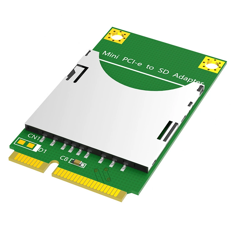 MINI PCI-E to SD card connecting card mini PCI-E solid-state hard disk SD card drive PCI-E