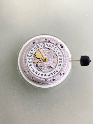 全新上海靖和手表配件国产3285机芯四针GMT机芯自动机械