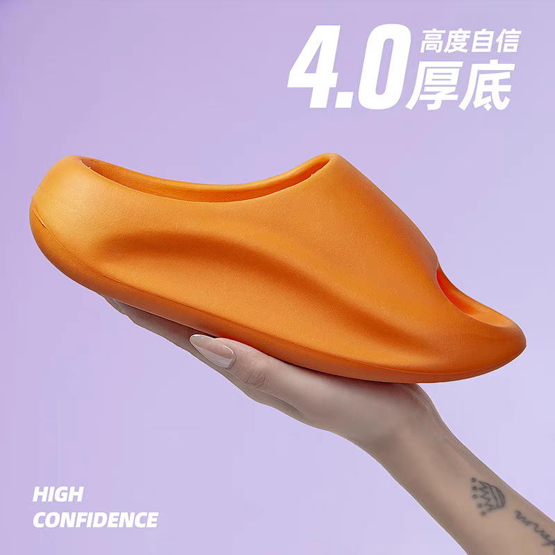 En nombre de las zapatillas de pareja EVA verano nuevo estilo antideslizante para hombres y mujeres pisando mierda, sandalias de playa para parejas de suela gruesa para adolescentes