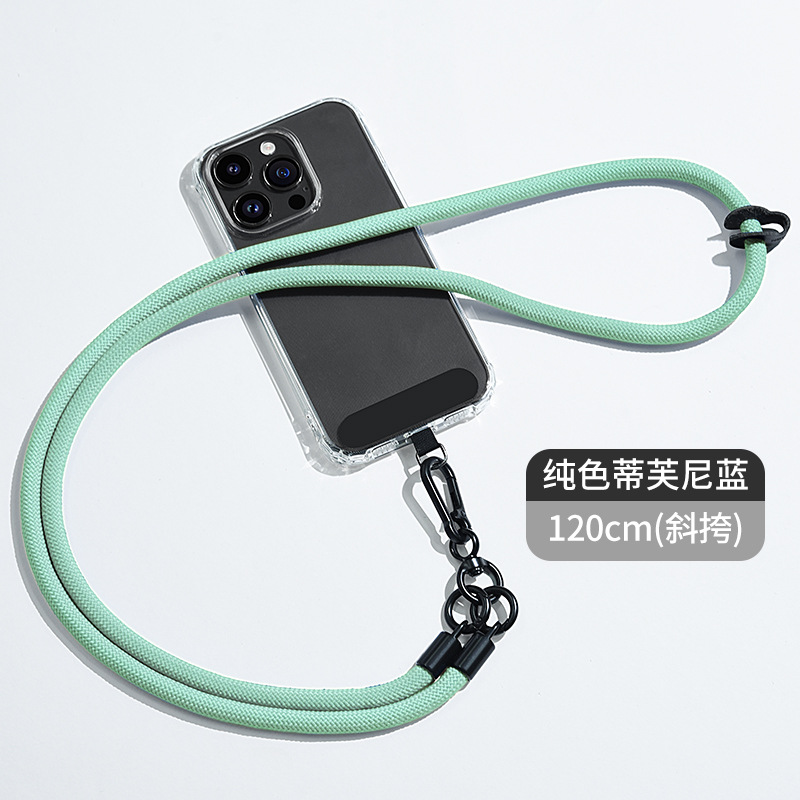 Cordón de teléfono móvil al por mayor crossbody ajustable avanzado Halter muñeca tejida Sling back clip caja del teléfono móvil correa de cordón