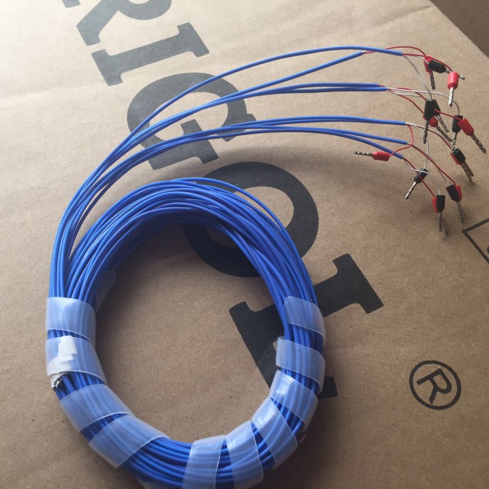 金科JK808 JK804 JK802手持温度表专用K型热电偶感温线 一组8根