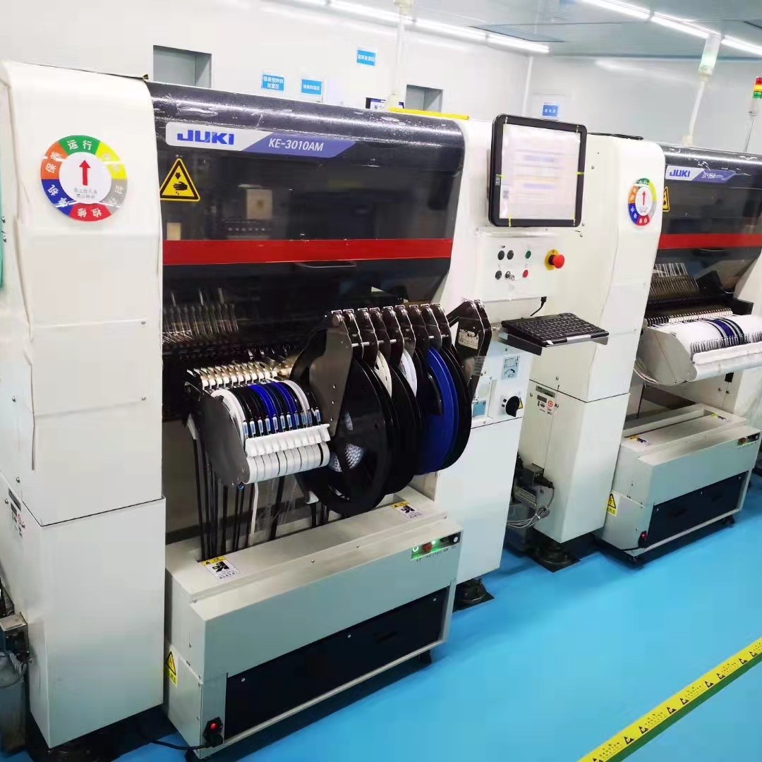 S-680A installed under JUKI KE-3010AM feeder trolleys