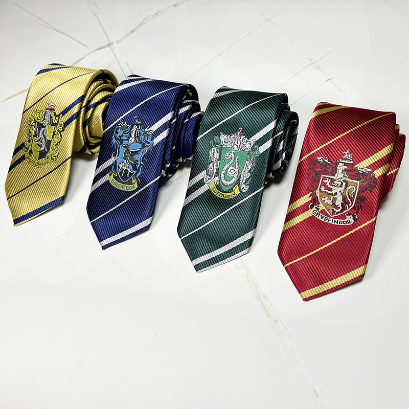 Harry Potter tie badge men's and women's magic college cos uniform accessories JK student LOGO direct manufacturers Harry Potter tie badge men's and women's magic college cos uniform accessories JK student LOGO direct manufacturers