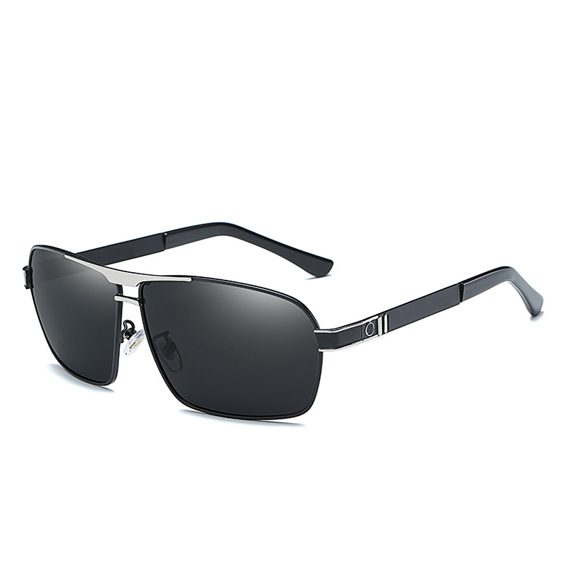 Cross-border men's large-frame fashion polarized sunglasses driver driving glasses 722 manufacturers wholesale glasses