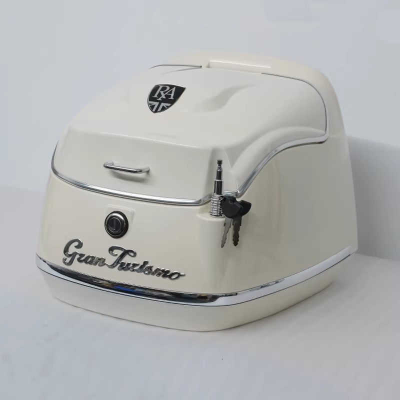 Suitable for Ra Gt150 Motorcycle Retro Tail Box, Pedal Trunk, Cargo Box, Luggage Box, Special Modification Accessories
