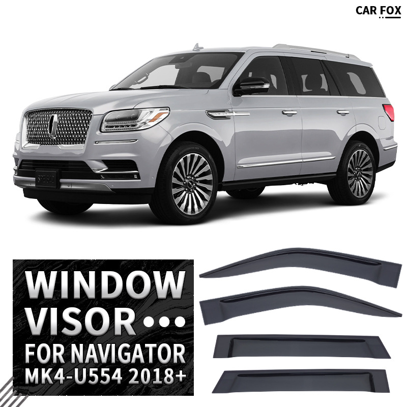 For Lincoln NAVIGATOR Window rain shield deflector rain eyebrow NAVIGATOR Window visor