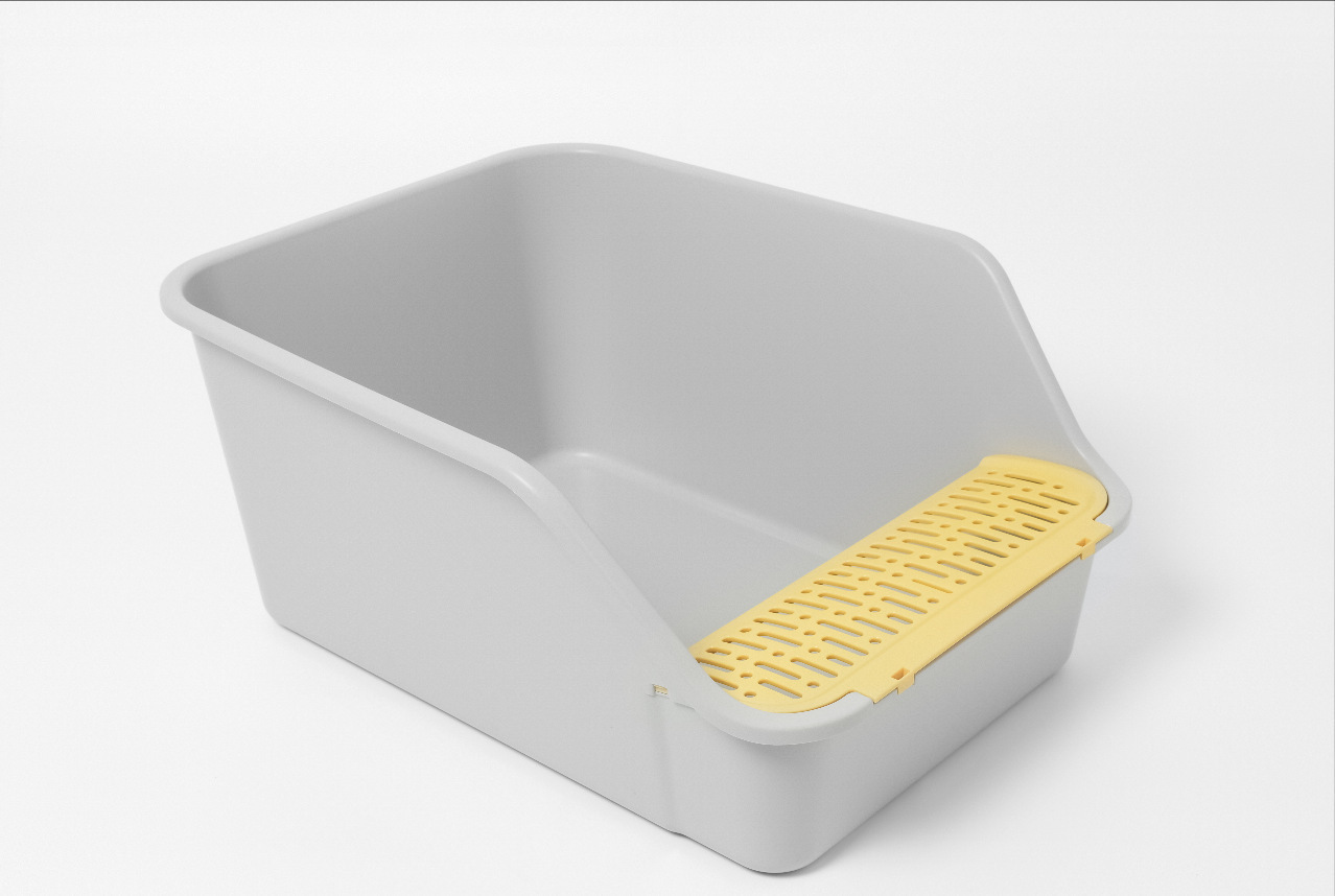 Gray yellow pedal / Large size 55*44*23cm
