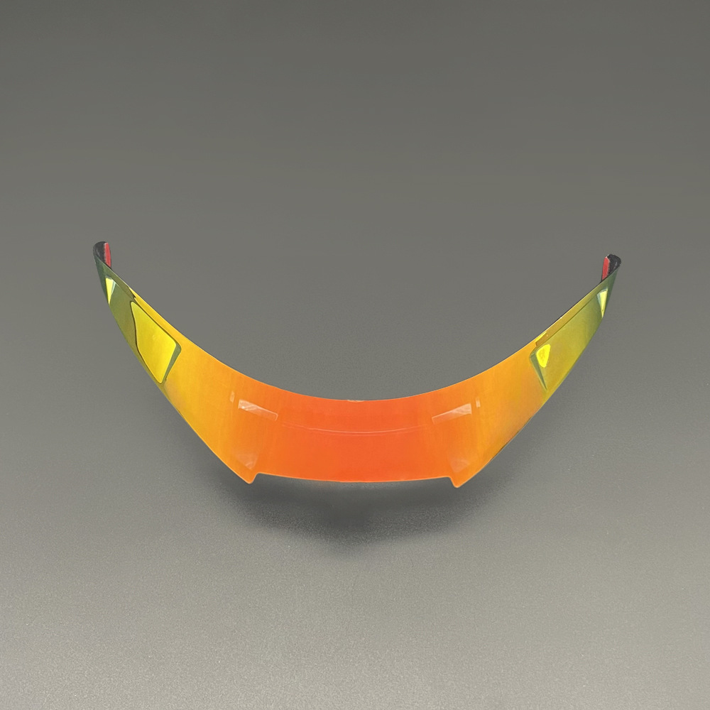 K6 Helmet Tail Spoiler Electroplated Color Colorful Aurora Motorcycle Helmet Accessories Decoration