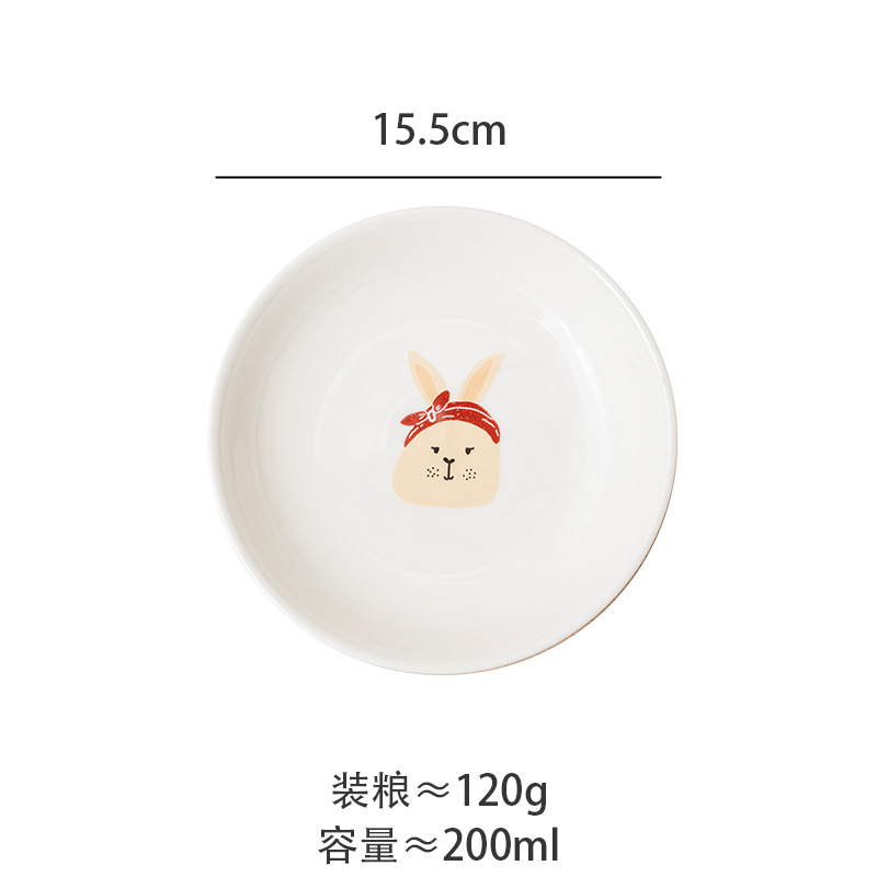 토끼 빨간 스카프