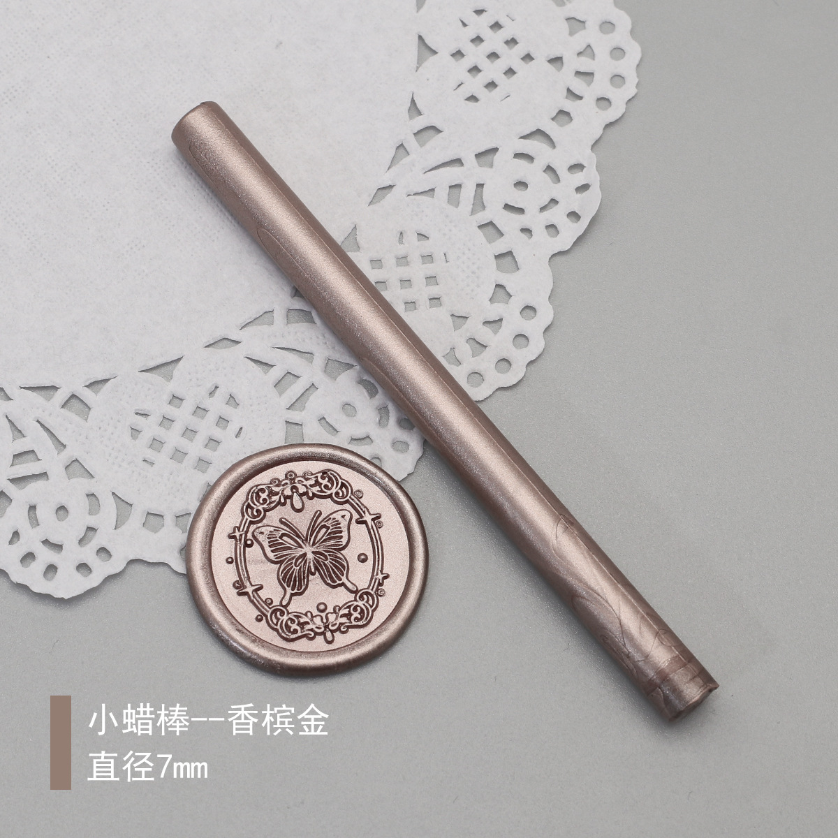 Palo de cera de pintura al fuego 94 colores 10*0,7 cm La barra de cera pequeña redonda se puede mezclar con la pistola de cera se puede utilizar en fábrica al por mayor