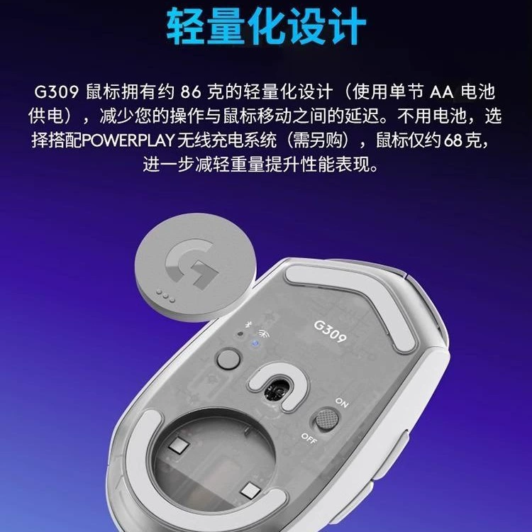 Logitech, Genshin Impact, mixed gaming mouse, G309, bluetooth
