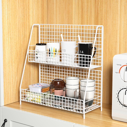 Desktop cup holder rack, cup draining stand, kitchen cabinet cup shelf, multi-layer storage box, dropshipping supported