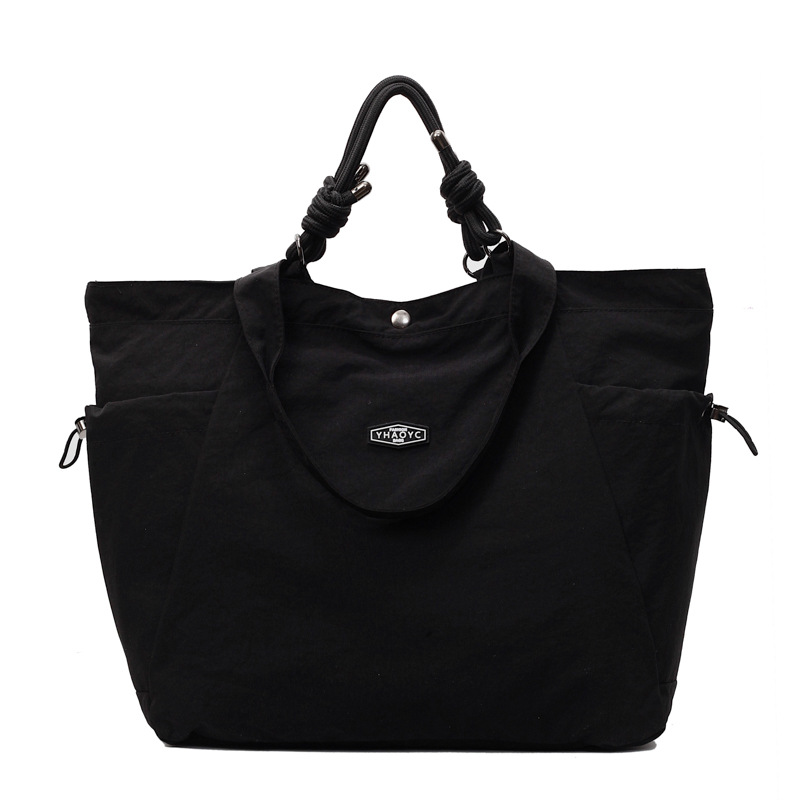 Bolsa de viaje de nylon lavable de gran capacidad nueva moda ocio universal bolsa de hombro de mujer
