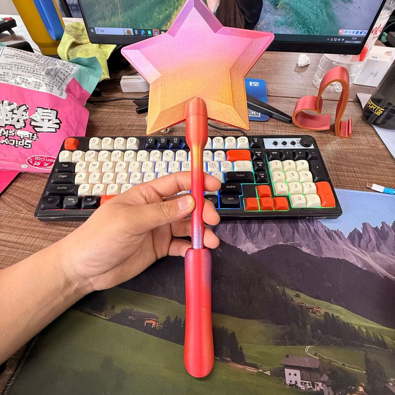 Cross-Border New Model 3D Printed Wand Tap to Pay Starlight Magic Wand Contactless Payment Clip