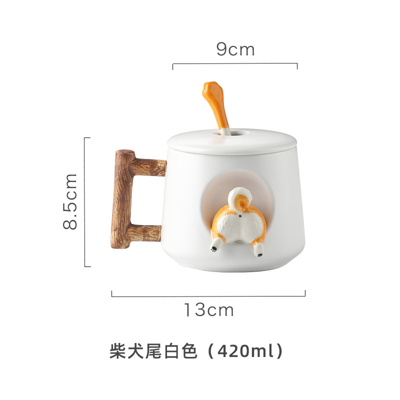 Tazas de cerámica personalizadas privadas soportan muestras personalizadas soportan DEM producción profesional de cubiertos de cerámica tazas de agua de cerámica