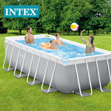 INTEX26790����֧����Ӿ��4�׳����ιܼ�ˮ����װ�����˱�+����