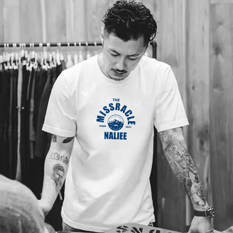 Summer New Hong Kong Style Pure Cotton Short-Sleeved T-Shirt Men's Loose Large Size National Trend Half-Sleeved Casual Versatile Men's and Women's Couple t Summer New Hong Kong Style Pure Cotton Short-Sleeved T-Shirt Men's Loose Large Size National Trend Half-Sleeved Casual Versatile Men's and Women's Couple t