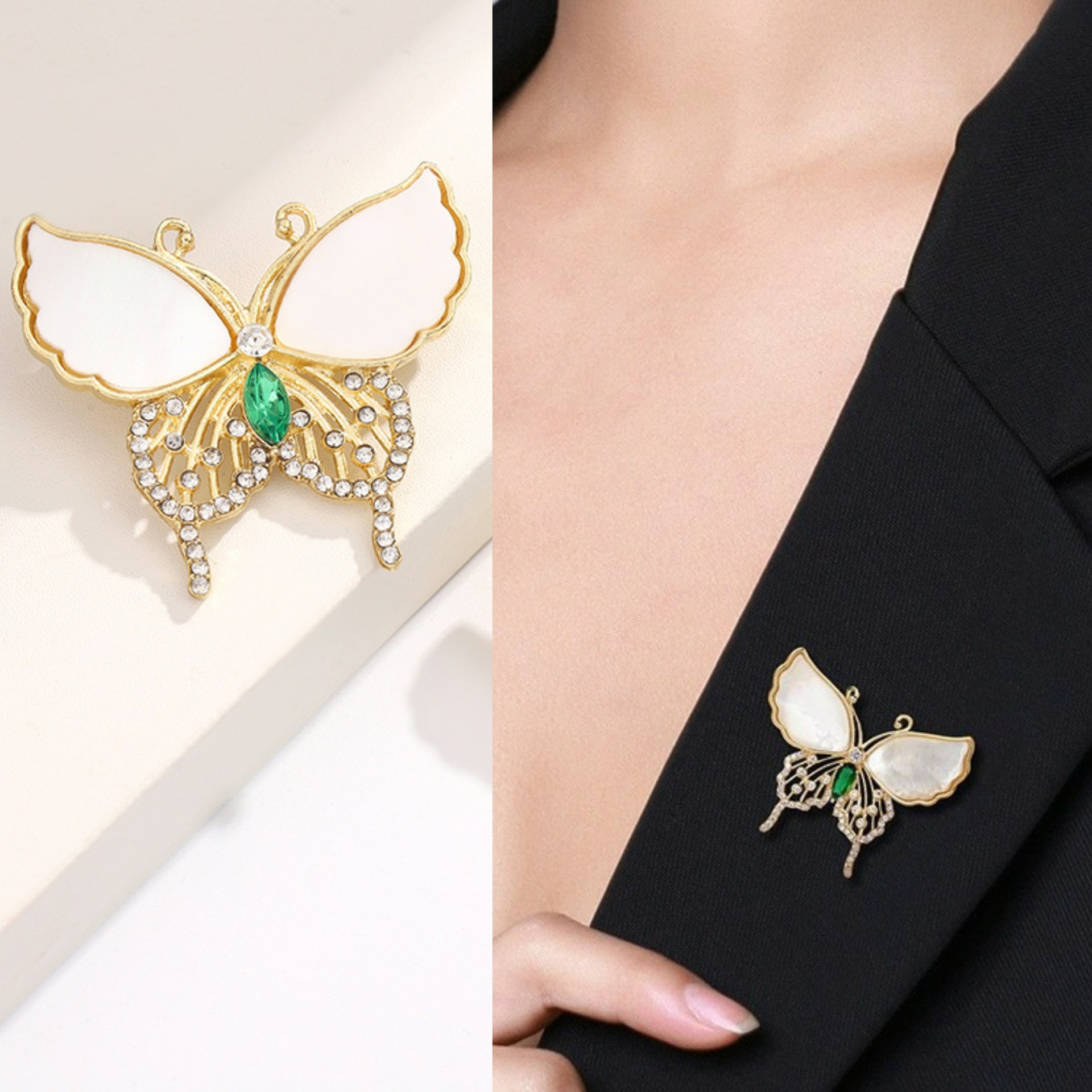 Accessori per cappotti con fiocco alla moda, spilla fissa per vestiti, multiuso, anti-esposizione, accessori per abbigliamento da donna, spilla da corsage_voghion.com