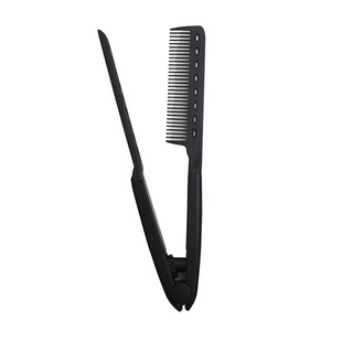 Factory Direct Sales New V-shaped Styling Comb Korean Simple Straightening Comb Hair Salon Hairdressing Comb Hair Comb Wholesale