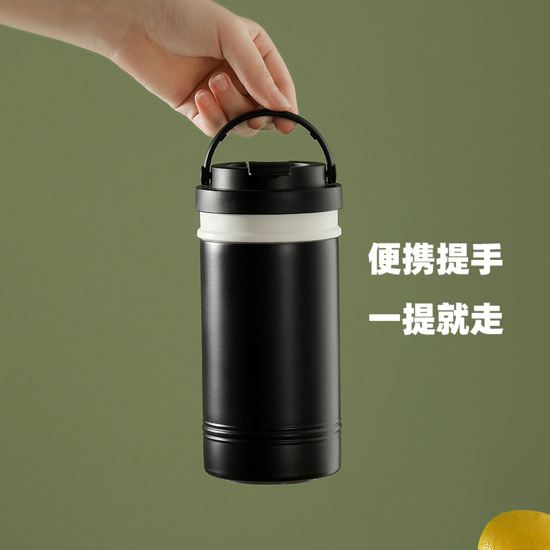 Office Portable Cold Insulation Cup, Simple Stainless Steel Non-Tipping Cup with Tea Leakage, Anti-Dumping Coffee Cup in Stock Office Portable Cold Insulation Cup, Simple Stainless Steel Non-Tipping Cup with Tea Leakage, Anti-Dumping Coffee Cup in Stock