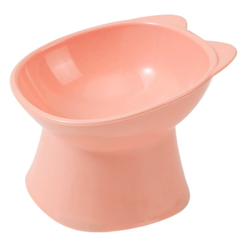 Миска для кошек Антидетонационная миска для воды Кожаная Taobao оригинальная сумка в скандинавском стиле квадратный рот двойное ухо высокая нога миска для кошек зоотовары