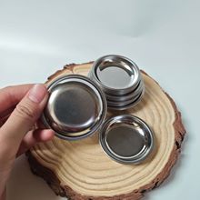 不锈钢圆形小碟子火锅烤肉调料碟味碟酱油碟商用饭店葱蒜配料碟