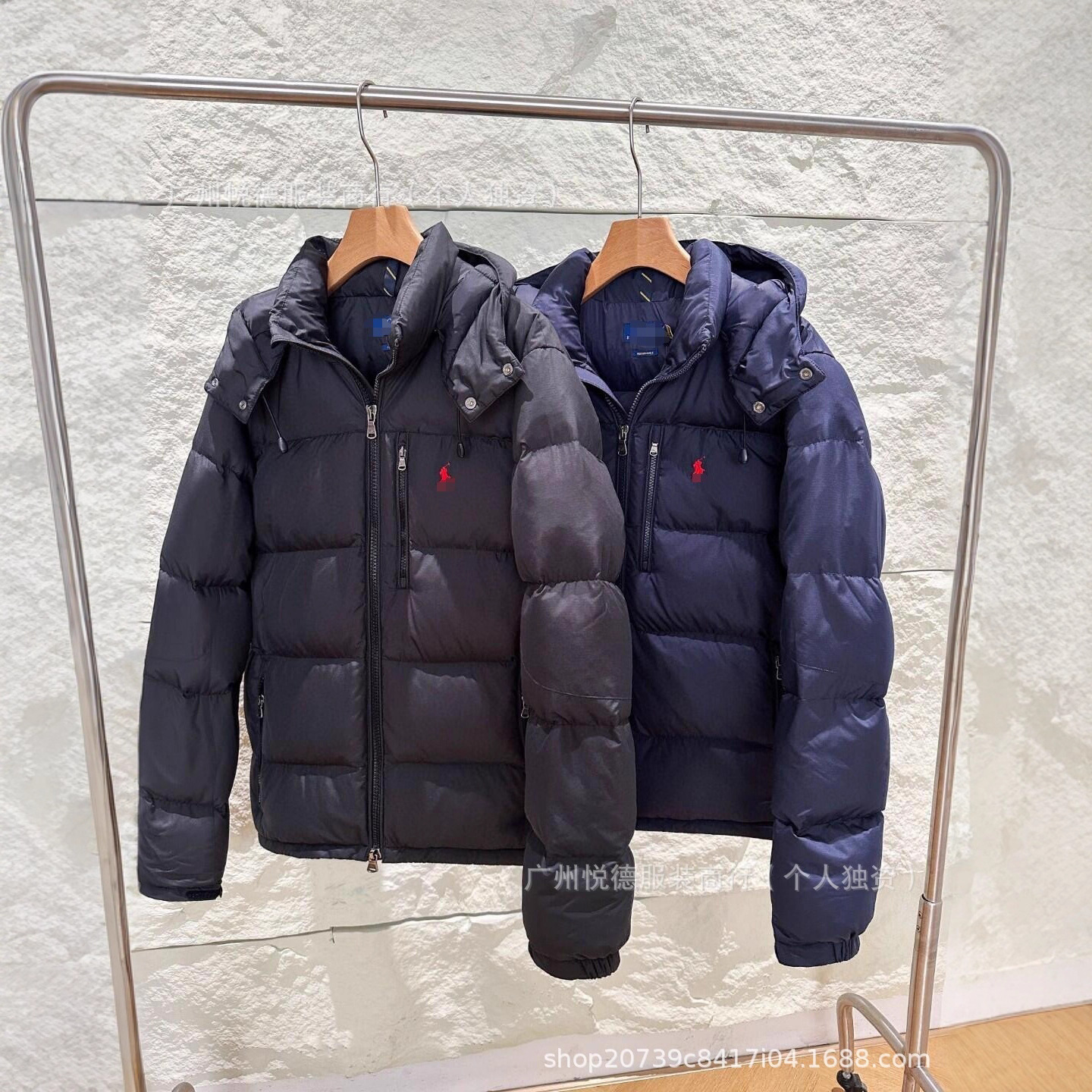 High-quality down jackets  RaIph拉夫RL小马棉服加厚保暖男外套