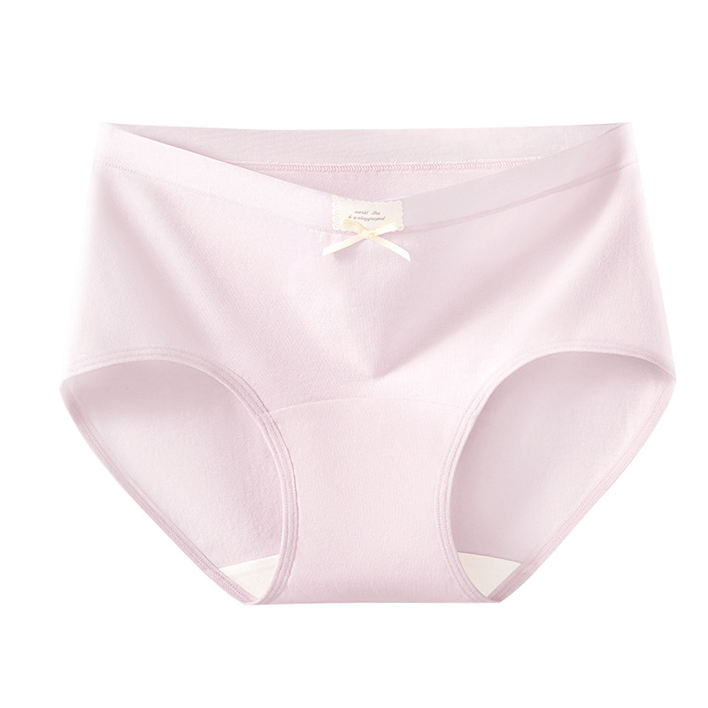 Un tipo de ropa interior de algodón para bebés, cintura media para mujer, cadera, entrepierna más larga, más cómoda 10A entrepierna antibacteriana, ropa interior de mujer