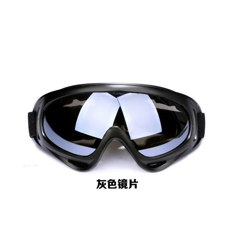 Factory spot x400 wind mirror war off -road dustproof windproof windproof mirror motorcycle sports tactical wind mirror splash splash