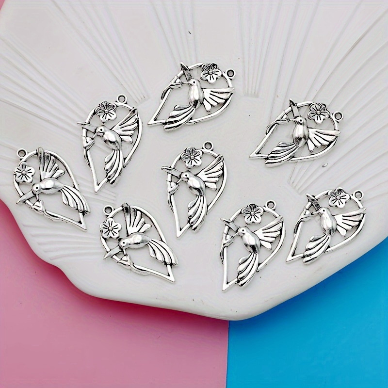 Europe and the United States cross-border hot alloy bird series accessories diy bracelet necklace cuckoo bird pendant Europe and the United States cross-border hot alloy bird series accessories diy bracelet necklace cuckoo bird pendant