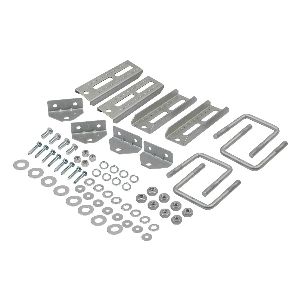 Кроссовая балка прицепа лодки оцинкованная двухслойная кронштейна