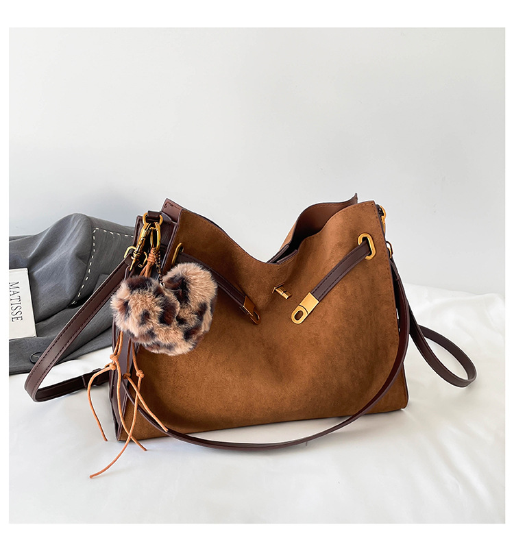 Vintage schoudertas voor dames met grote capaciteit_voghion.com