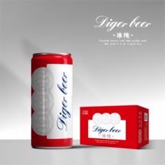 夜店ビール卸売 ディゲ氷純ビール 缶270ml×24本 夜店・バー・酒場・KTV用缶詰