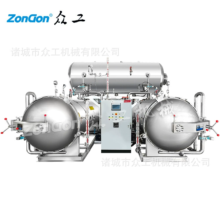 Свежая Кукуруза глубокой переработки производителей оборудования свежей кукурузы высокой температуры стерилизации горшок автоматической загрузки и разгрузки стерилизации горшок